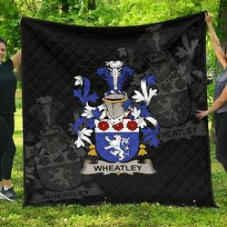Wheatley Ireland Irish Family Crest JFJ14839 3D Customized Quilt 2707 and Home Decor