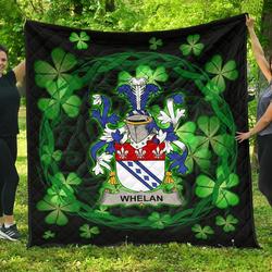 Whelan Ireland Irish Celtic Shamrock Knot Circle JFJ14850 3D Customized Quilt 2707 and Home Decor