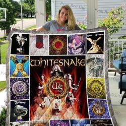 Whitesnake Albums Cover Poster Quilt and Home Decor