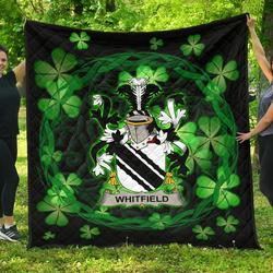 Whitfield Ireland Irish Celtic Shamrock Knot Circle JFJ14879 3D Customized Quilt 2707 and Home Decor