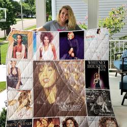 Whitney Houston Blanket Th1709 Quilt and Home Decor