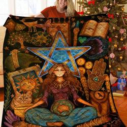 Wicca JFJ14893 3D Customized Quilt 2707 and Home Decor