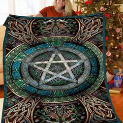 Wicca JFJ14894 3D Customized Quilt 2707 and Home Decor