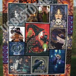 Wicca Night Child Sc Quilt Derqmf and Home Decor