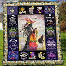 Wicca Ta 3D Personalized Customized Quilt Blanket 429 and Home Decor