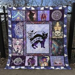Wicca Tg 3D Personalized Customized Quilt Blanket 718 and Home Decor