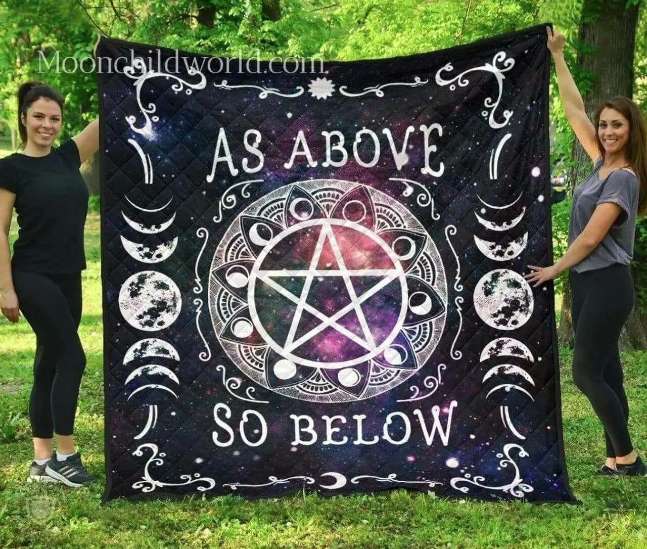Wicca You Feel Like U Quilt Te and Home Decor