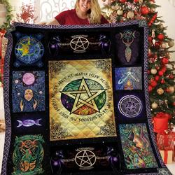 Wiccan JFJ14900 3D Customized Quilt 2707 and Home Decor