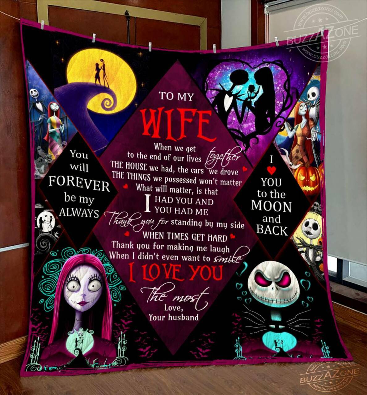 Wife Nightmare I Had You Quilt Cc and Home Decor