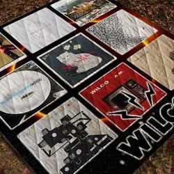 Wilco Albums Quilt Blanket For Fans and Home Decor