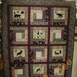 Wild Animal Blanket TH1607 Quilt and Home Decor