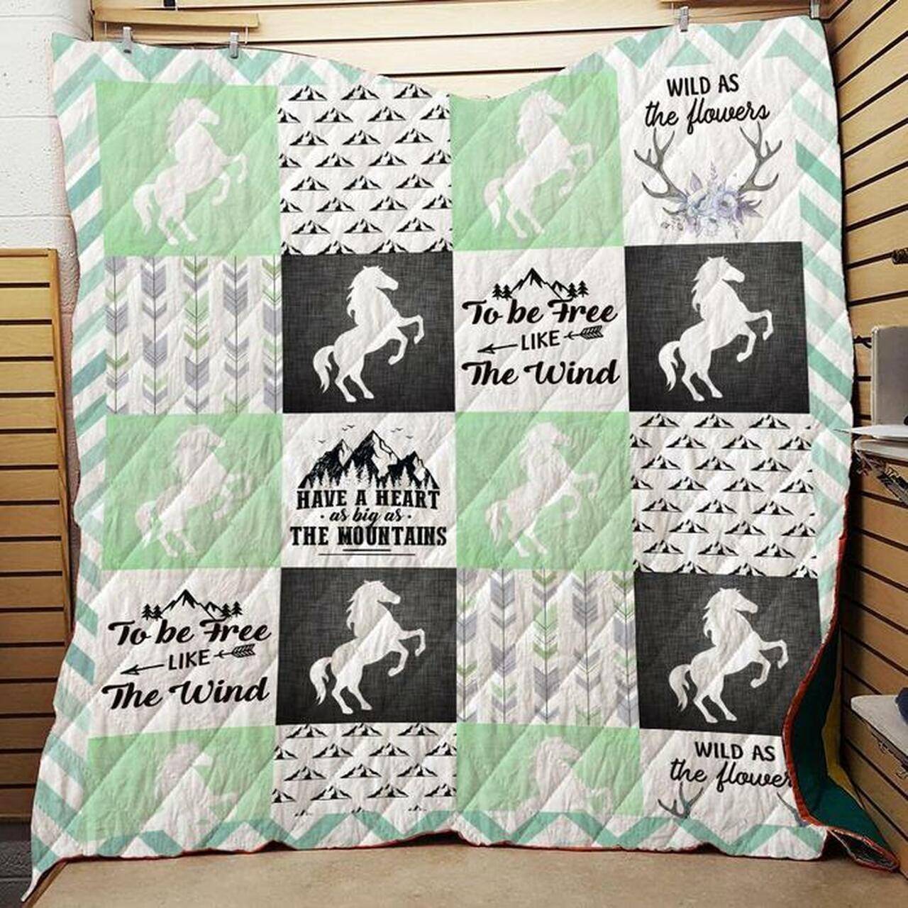 Wild As The Flowers - Quilt and Home Decor