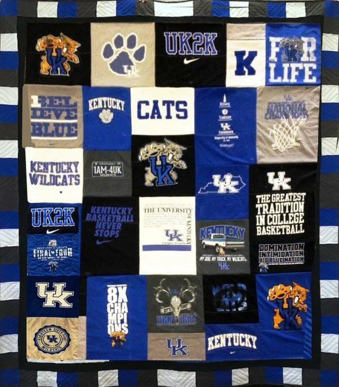 Wildcats Belief Quilt Blanket Lv01 Quilt and Home Decor