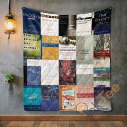 William Lane Craig Books Blanket TH1707 Quilt and Home Decor