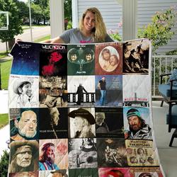 Willie Nelson Quilt Blanket For Fans Ver 25 and Home Decor