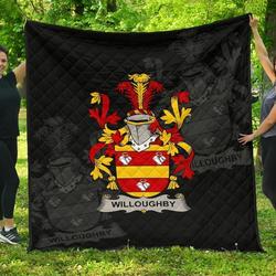 Willoughby Ireland Irish Family Crest JFJ14942 3D Customized Quilt 2707 and Home Decor