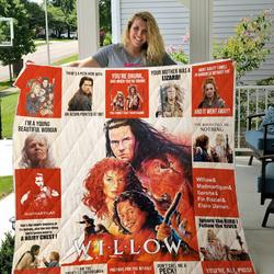 Willow Quilt Blanket For Fans and Home Decor