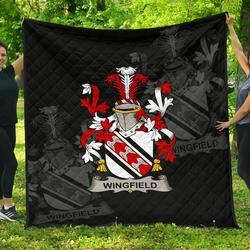 Wingfield Ireland Irish Family Crest JFJ14980 3D Customized Quilt 2707 and Home Decor