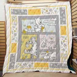 Winnie-The-Pooh And Friends Quilt and Home Decor