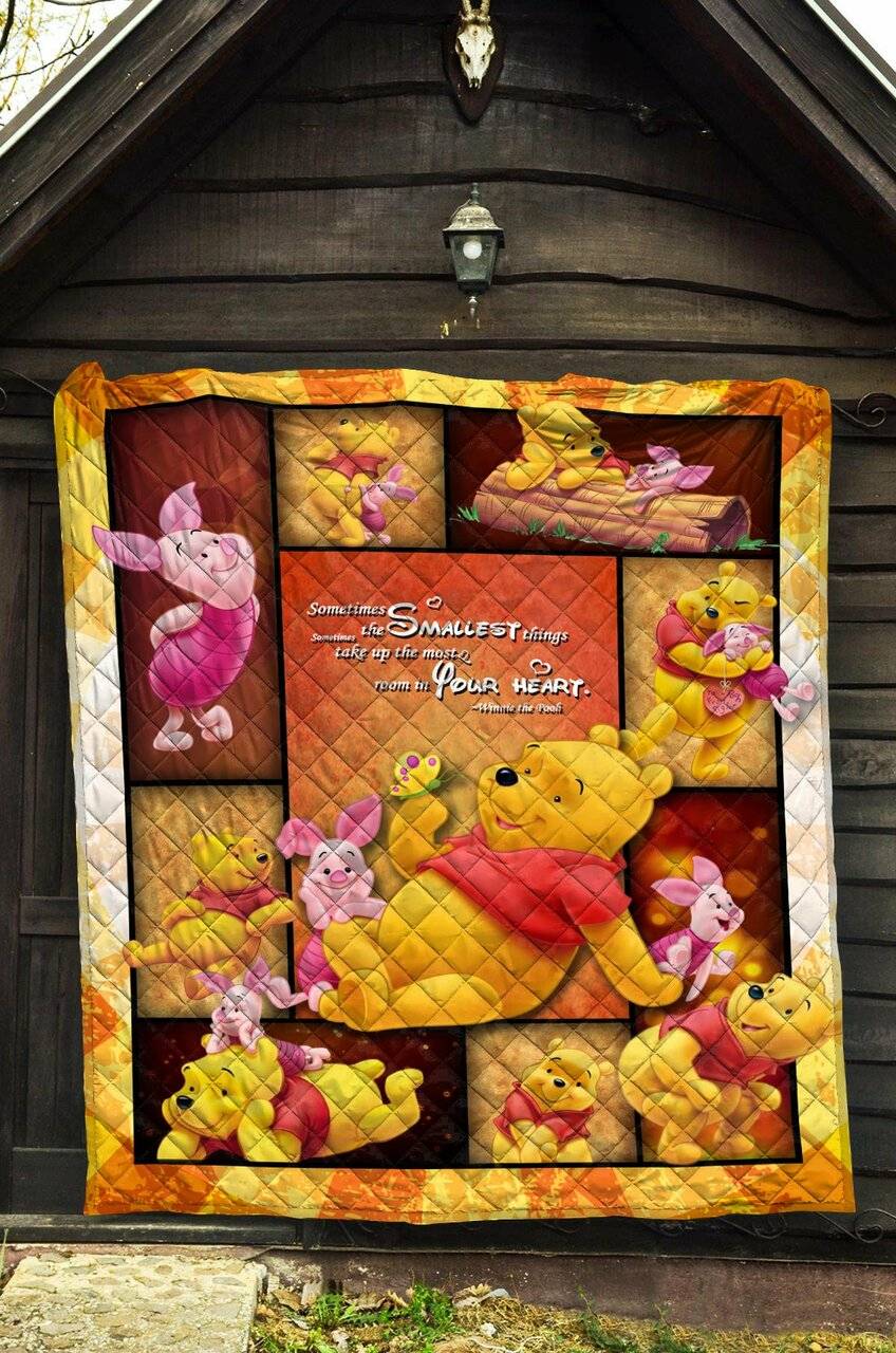 Winnie The Pooh Quilt And Blanket Quilt and Home Decor