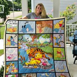 Winnie The Pooh Quilt Blanket and Home Decor