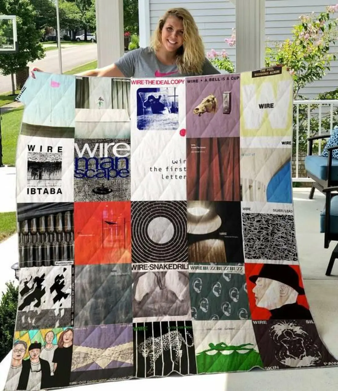 Wire Quilt Blanket M100600 Quilt and Home Decor
