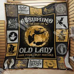 Witch Halloween Ee Quilt Nns and Home Decor