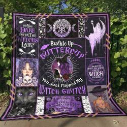 Witch Swich Quilt Blanket  Quilt and Home Decor