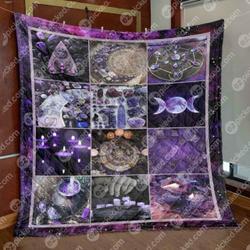 Witch Vibes Quilt Blanket Ylt6  Quilt and Home Decor