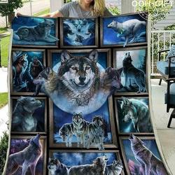 Witch Wolf Hur Quilt Cysius and Home Decor