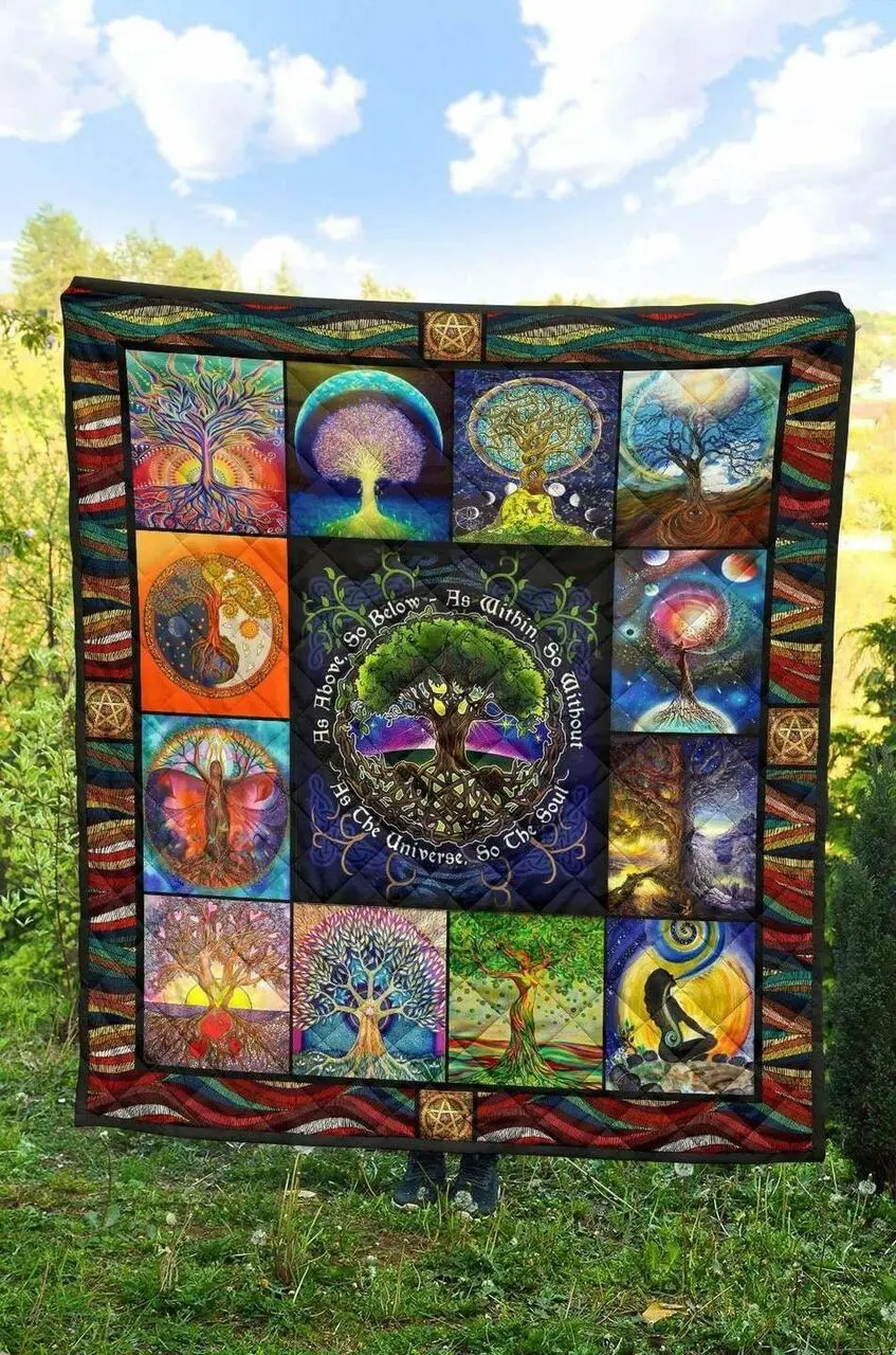 Witchcraft Tree Of Life Cla0211063Q Quilt Blanket and Home Decor