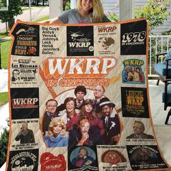 Wkrp In Cincinnati Blanket Th1607 Quilt and Home Decor