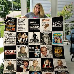 Wkrp In Cincinnati Quilt Blanket For Fans Ver 25 and Home Decor