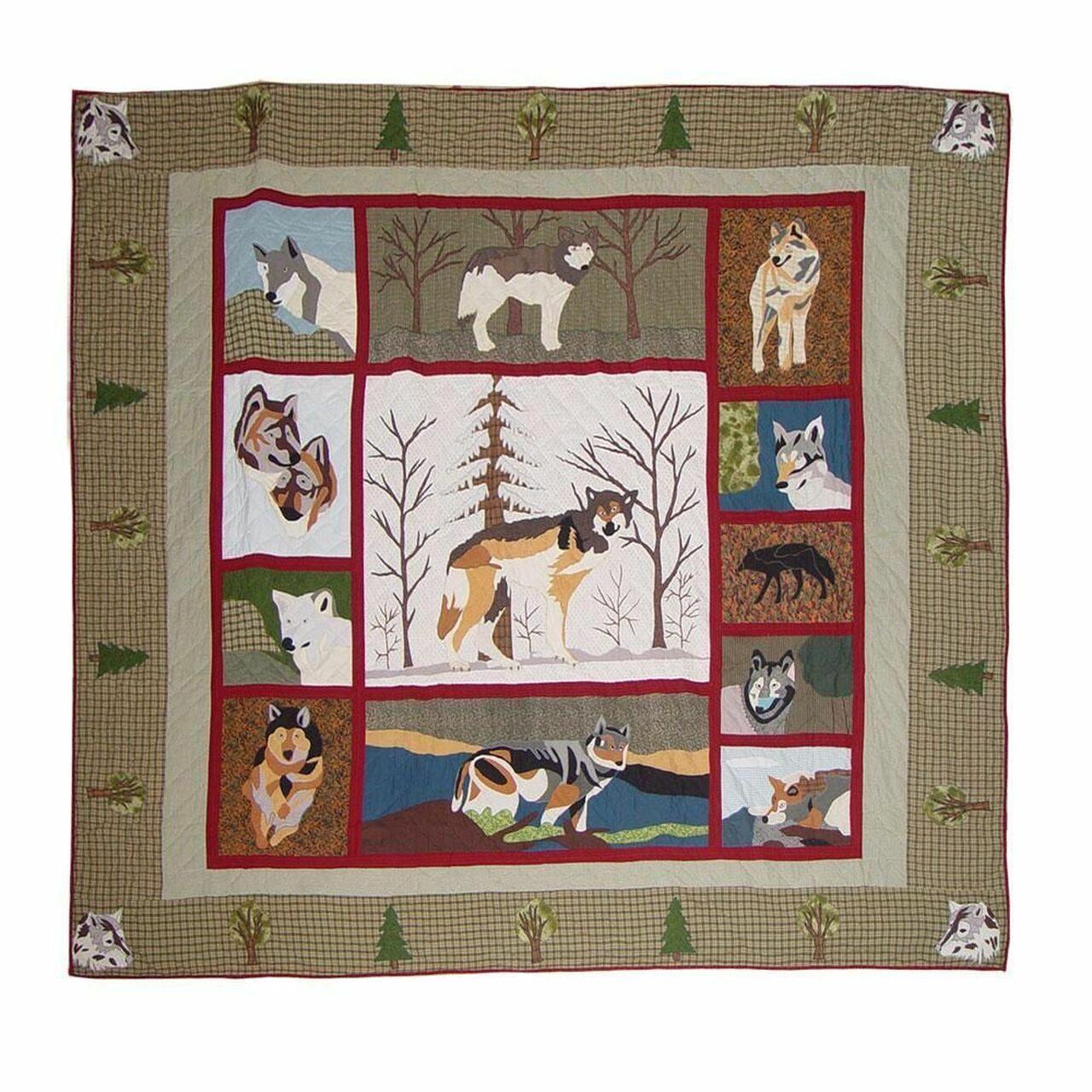 Wolf Hur Quilt ud and Home Decor