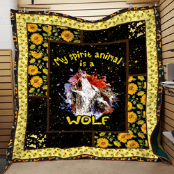 Wolf Quilt Ctu and Home Decor