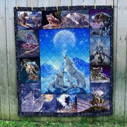 Wolf Quilt Fpg and Home Decor