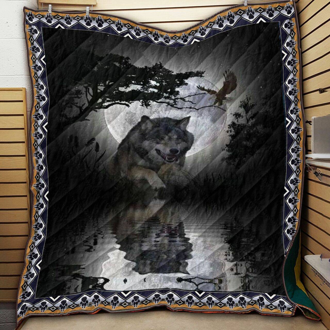 Wolf Soul GH28 NTTH011298 3D Customized Quilt and Home Decor