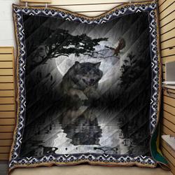 Wolf Soul GH28 NTTH011298 3D Customized Quilt and Home Decor