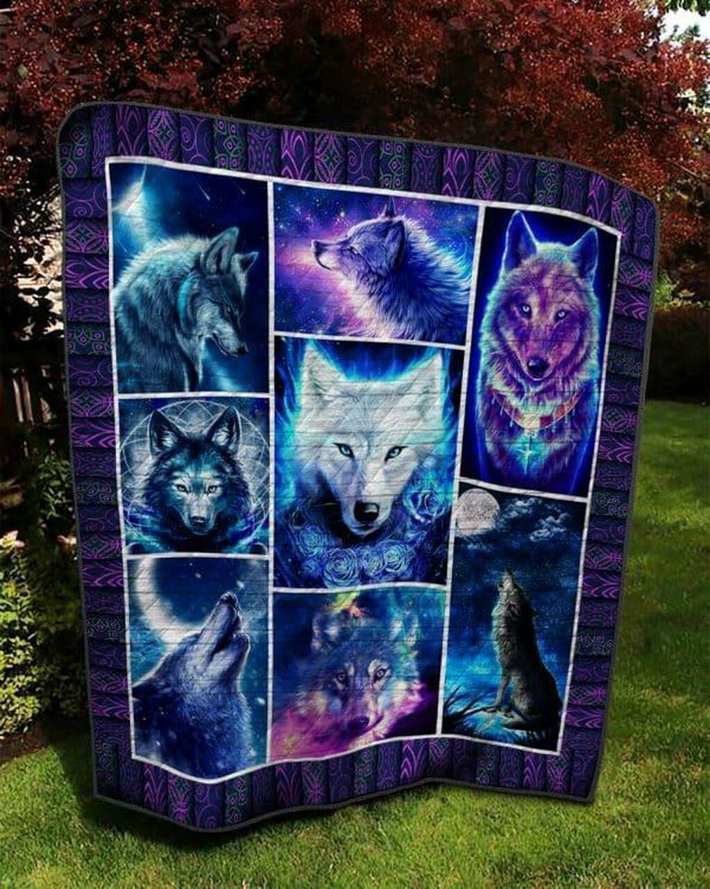 Wolf Tnt40411 Quilt Blanket Quilt and Home Decor