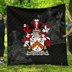 Wolverston Ireland Irish Family Crest JFJ15096 3D Customized Quilt 2707 and Home Decor