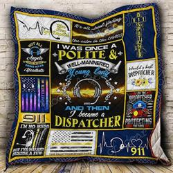 Women Dispatchers Blanket Kc1807 Quilt and Home Decor