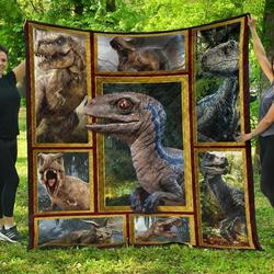 Wonderfull Dinosaur Quilt Blanket and Home Decor