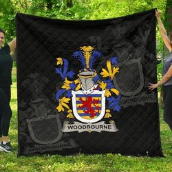 Woodbourne Ireland Irish Family Crest JFJ15116 3D Customized Quilt 2707 and Home Decor