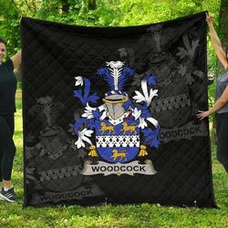 Woodcock Ireland Irish Family Crest JFJ15120 3D Customized Quilt 2707 and Home Decor