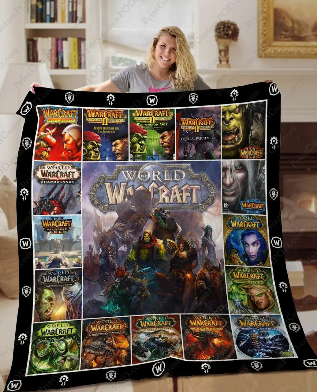 World Of Warcraft Quilt Blanket and Home Decor