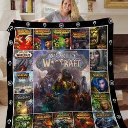 World Of Warcraft Quilt Blanket and Home Decor