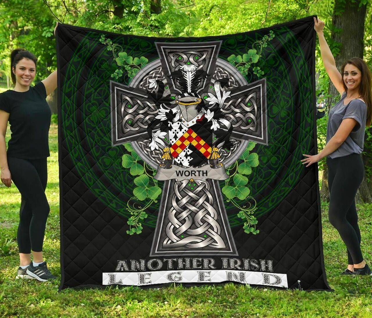 Worth Or Mcworth Ireland Irish Legend JFJ15152 3D Customized Quilt 2707 and Home Decor