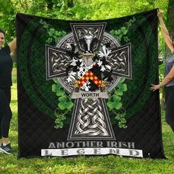 Worth Or Mcworth Ireland Irish Legend JFJ15152 3D Customized Quilt 2707 and Home Decor