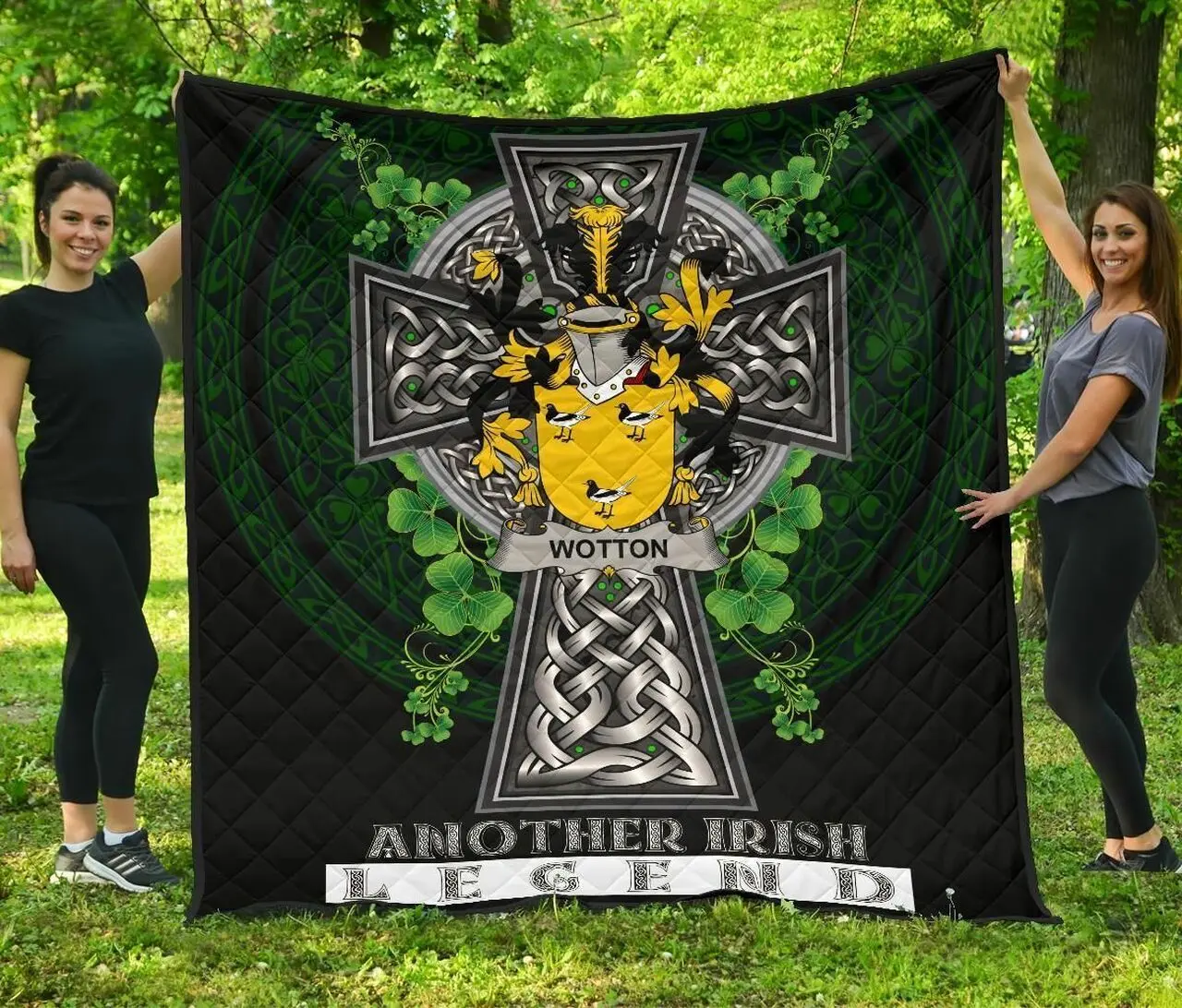 Wotton Ireland Irish Legend JFJ15160 3D Customized Quilt 2707 and Home Decor