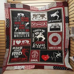 Wrestling JFJ15179 3D Customized Quilt 2707 and Home Decor